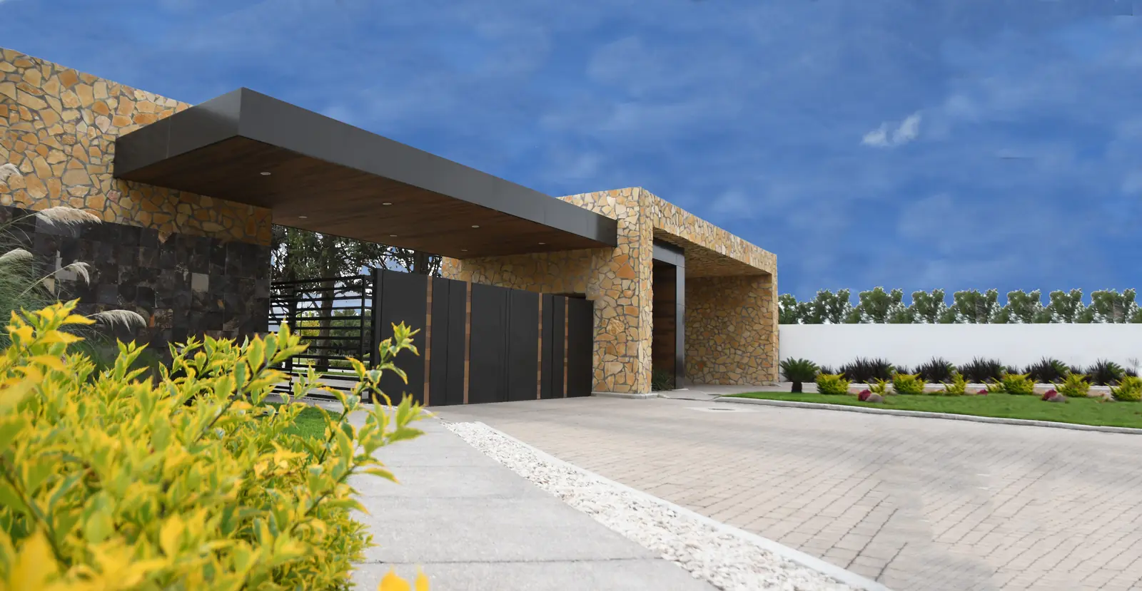 Acceso principal de Bosque Real Residence & Landing